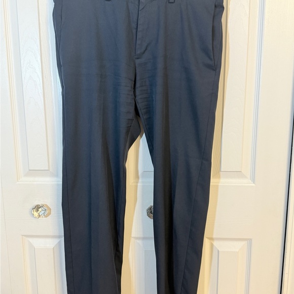 Haggar Men's Dark Gray Dress Pants - Picture 1 of 4